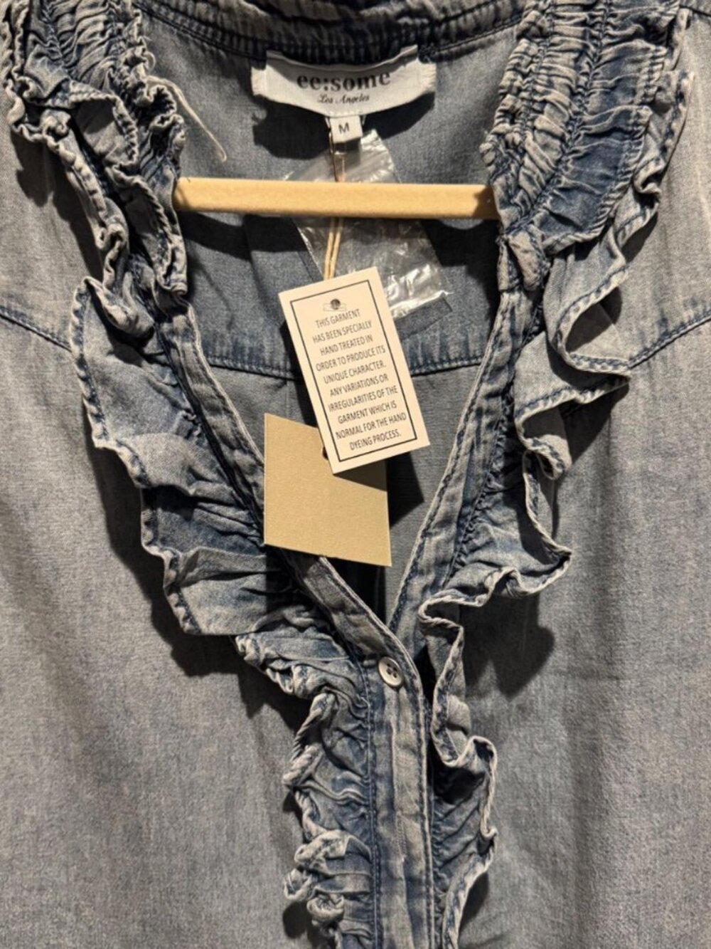 Women's Blue Denim Dress